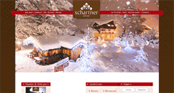 Desktop Screenshot of hotel-schartner.at