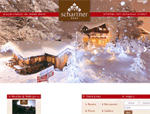 Tablet Screenshot of hotel-schartner.at